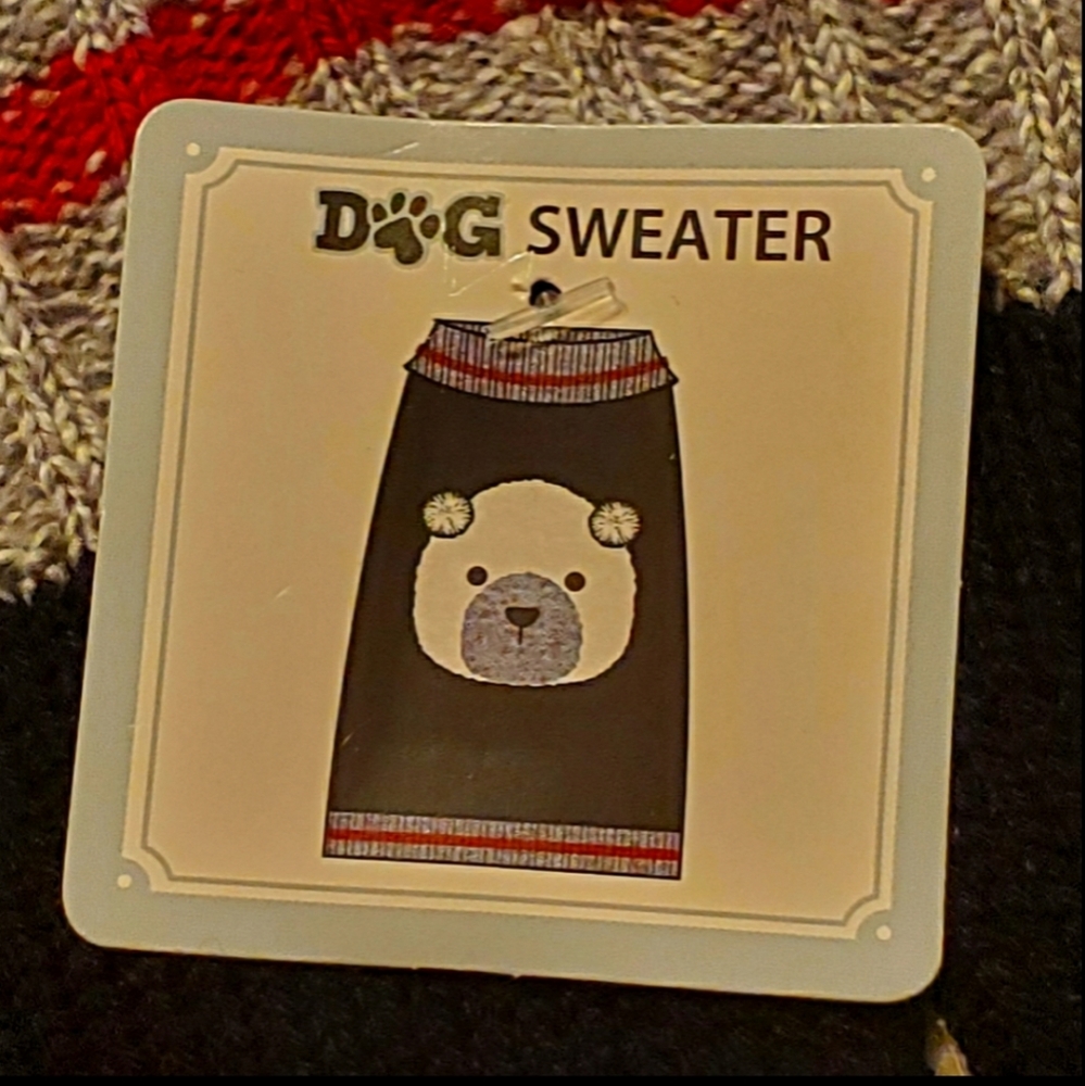 Medium dog sweater (17-22 inches)